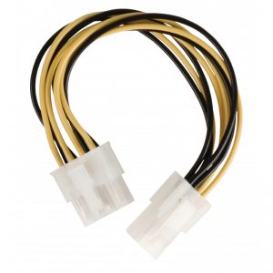 Câble adaptateur d'alimentation interne EPS 8-pins Mâle - P4 Femelle 0.15 mètre